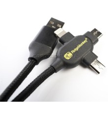 Кабель для зарядки Ridge Monkey Vault USB-A to Multi Out Cable